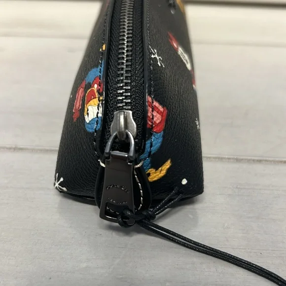 NWT Coach X Disney Christmas Pencil Case - Picture 6 of 8